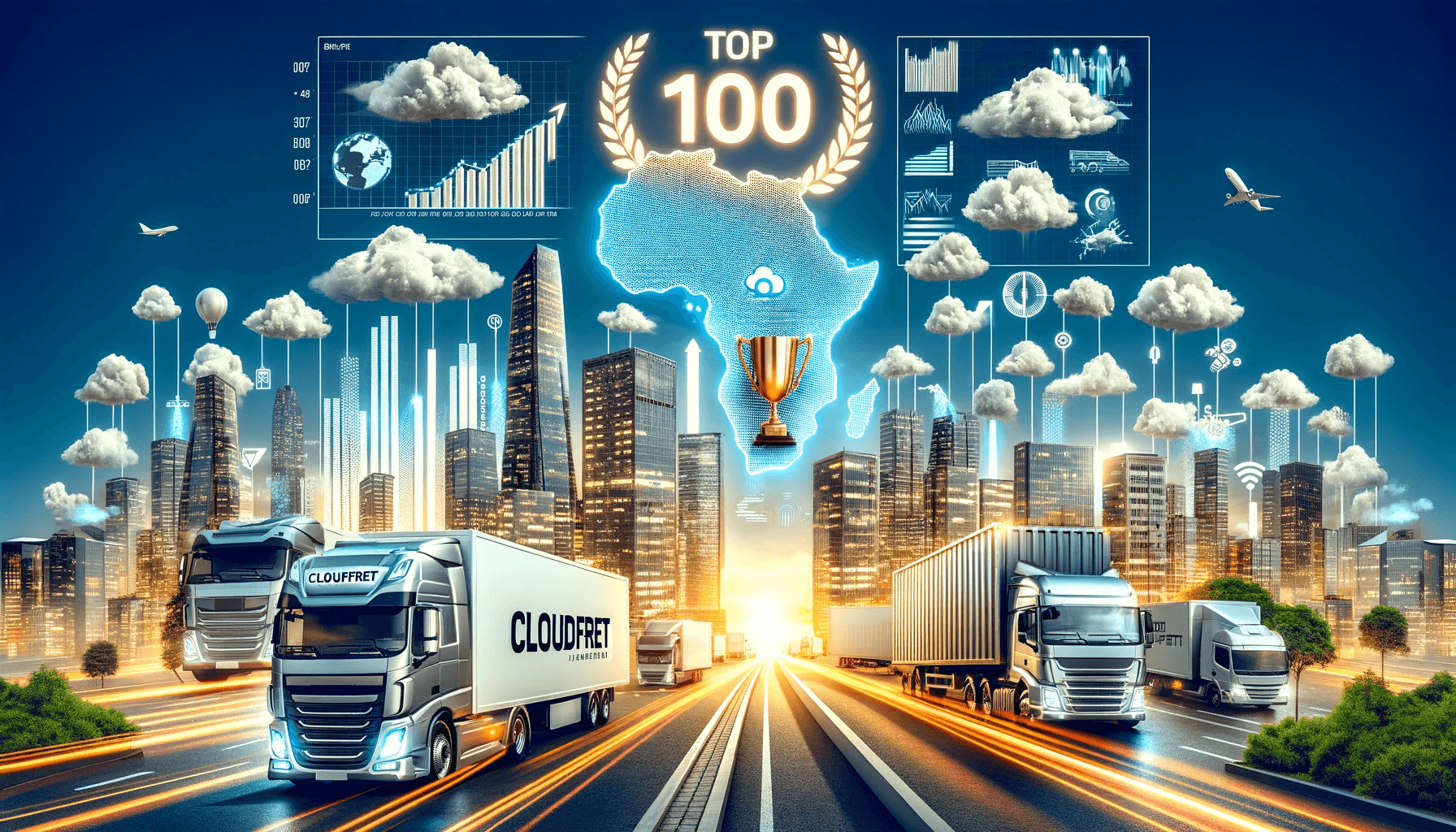 cloudFret - top 100 in africa